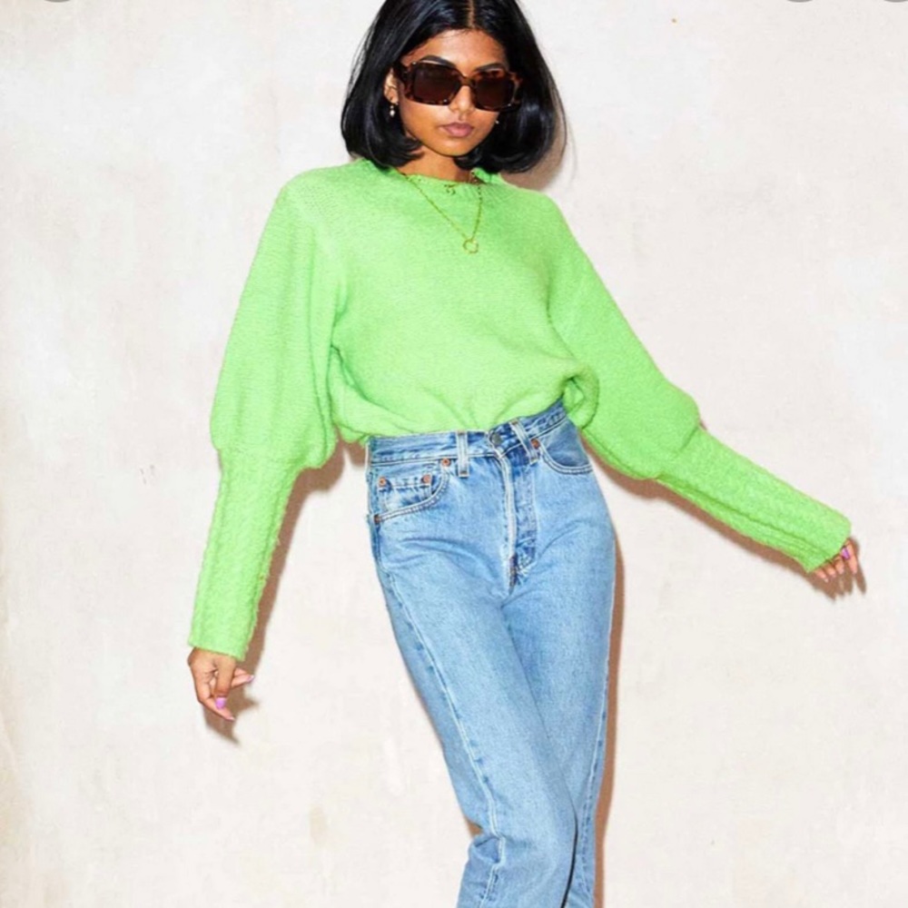 Never fully dressed green jumper